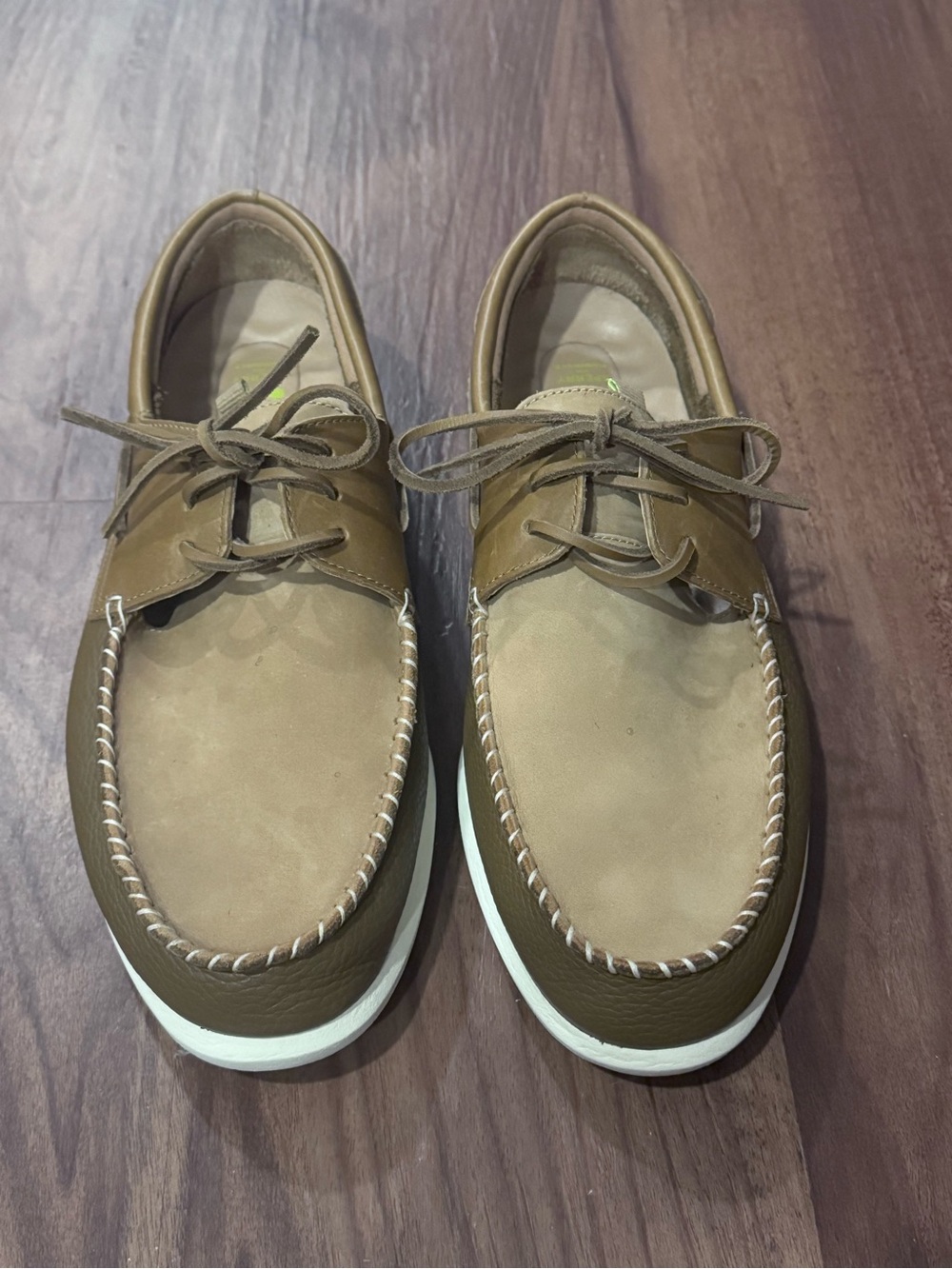 Sperry Men's Two-Tone Tan Boat Shoes